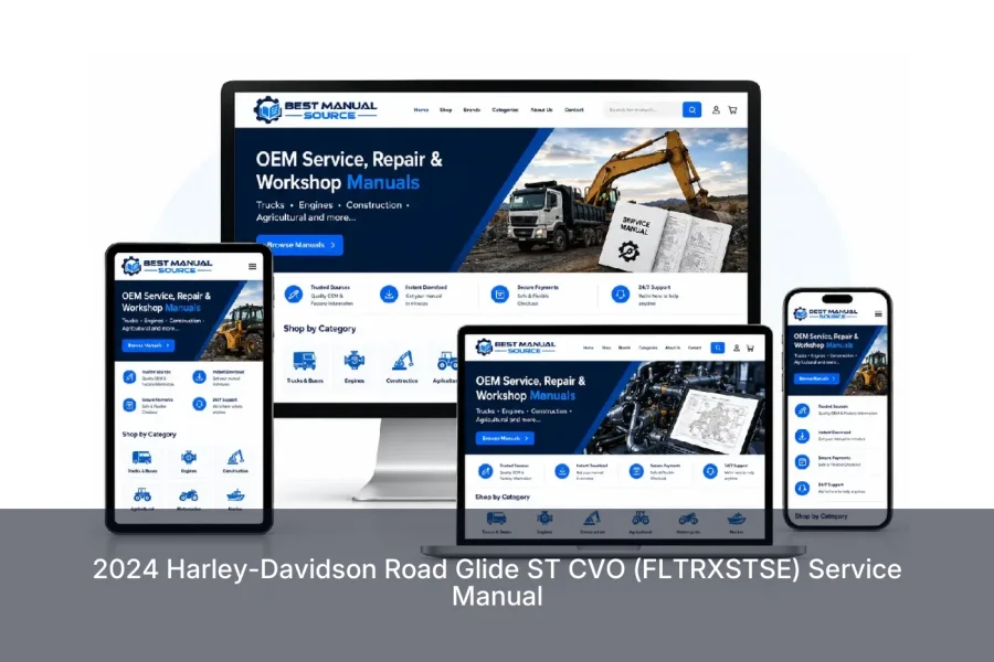 2024 Harley-Davidson Road Glide ST CVO (FLTRXSTSE) Service Manual